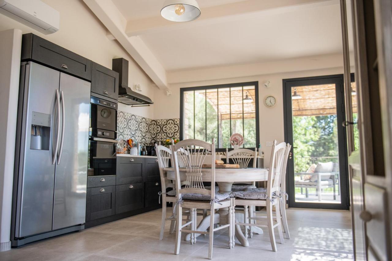 Bastide Toujours Dimanche, Maison De Vacances Avec Vue & Piscine Privee 고르드 외부 사진