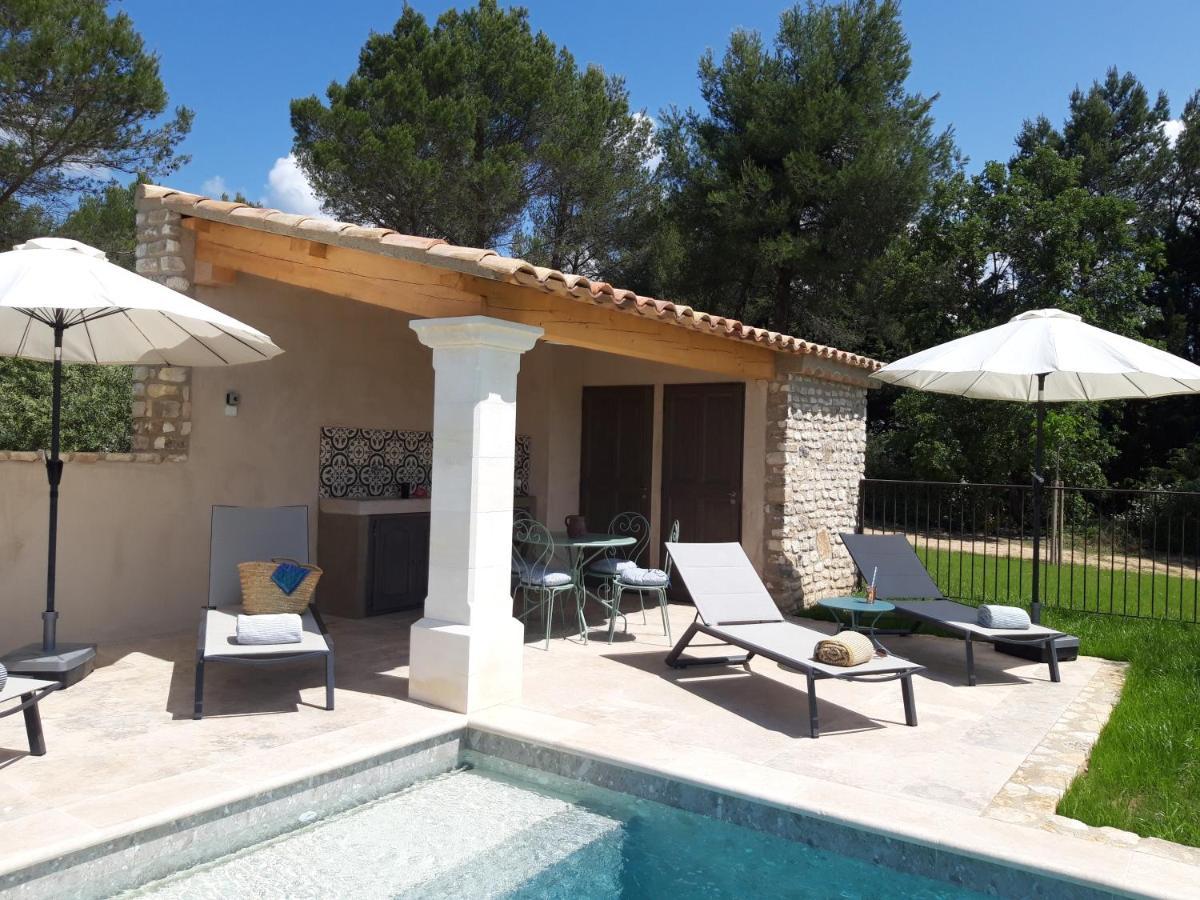 Bastide Toujours Dimanche, Maison De Vacances Avec Vue & Piscine Privee 고르드 외부 사진