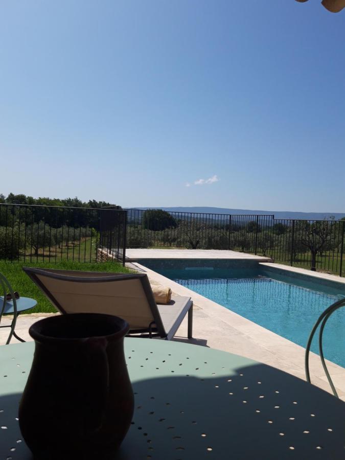 Bastide Toujours Dimanche, Maison De Vacances Avec Vue & Piscine Privee 고르드 외부 사진