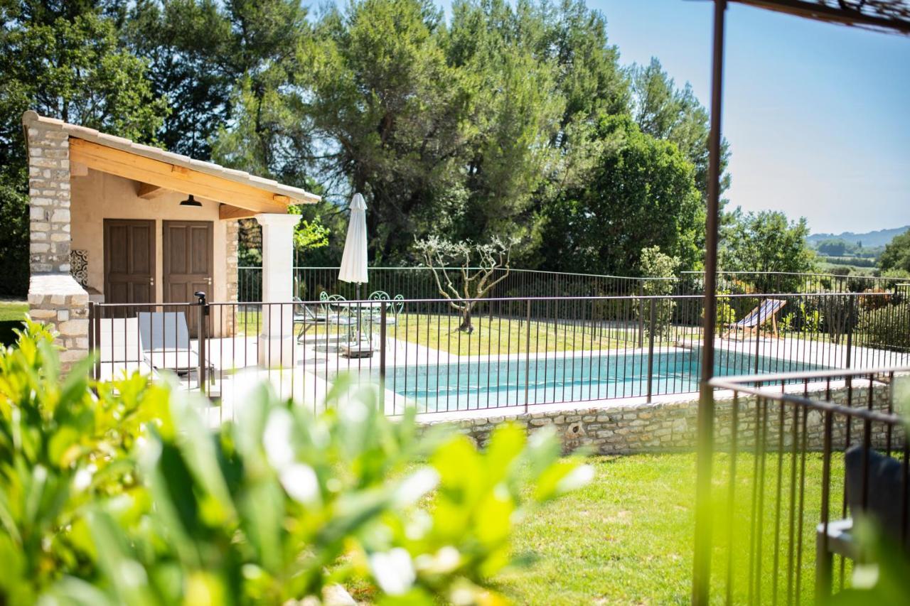Bastide Toujours Dimanche, Maison De Vacances Avec Vue & Piscine Privee 고르드 외부 사진