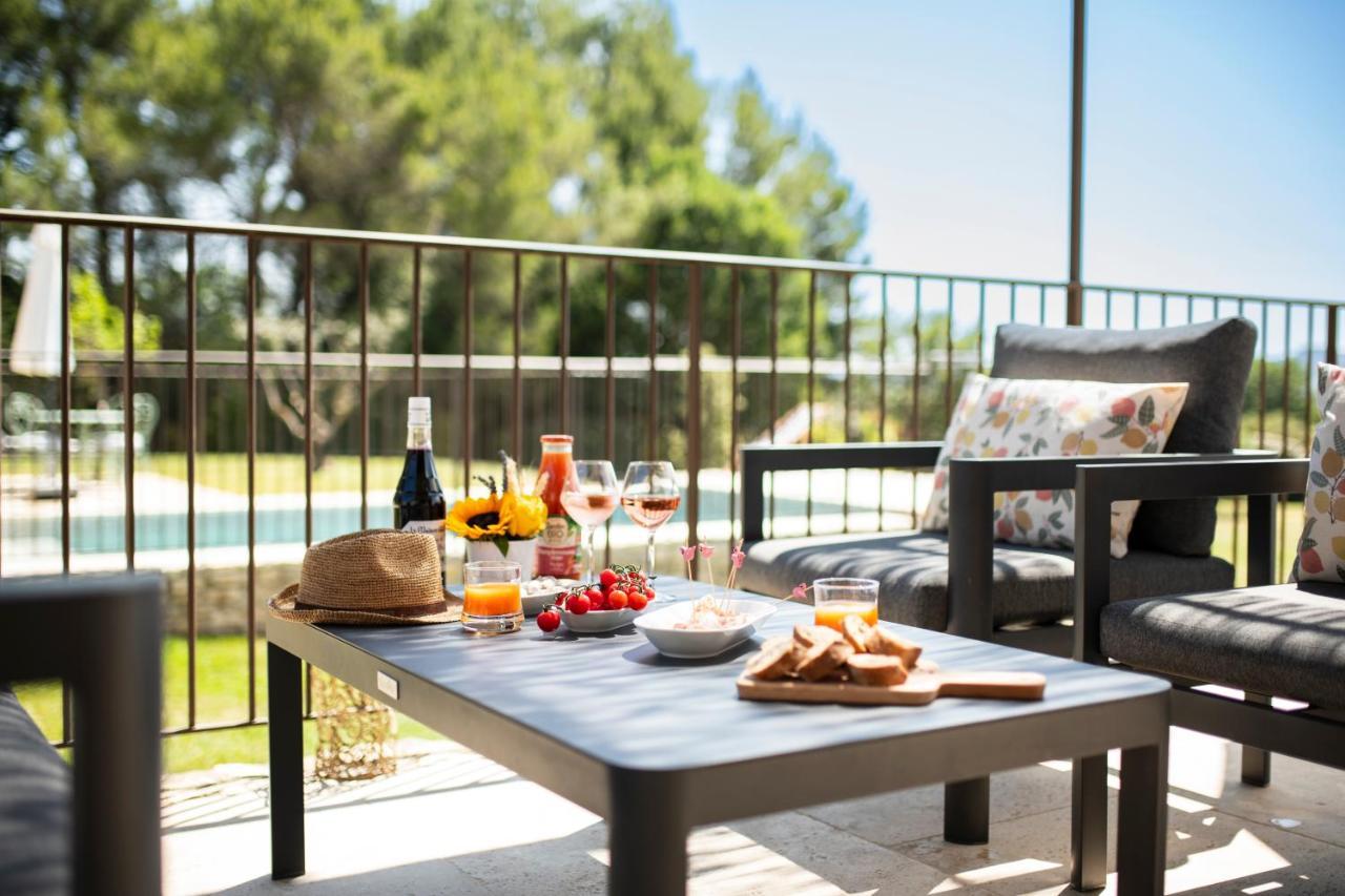 Bastide Toujours Dimanche, Maison De Vacances Avec Vue & Piscine Privee 고르드 외부 사진