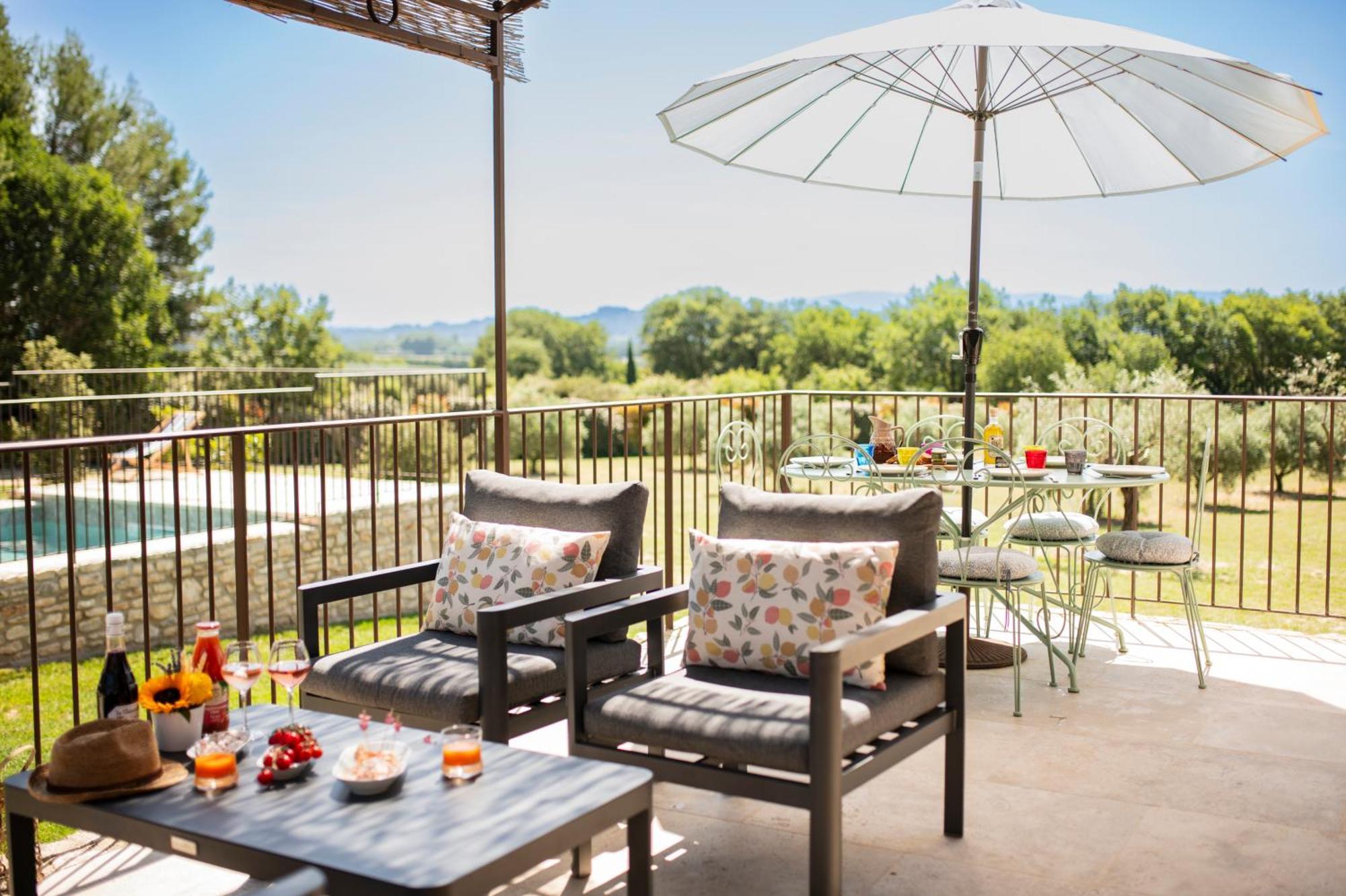 Bastide Toujours Dimanche, Maison De Vacances Avec Vue & Piscine Privee 고르드 외부 사진